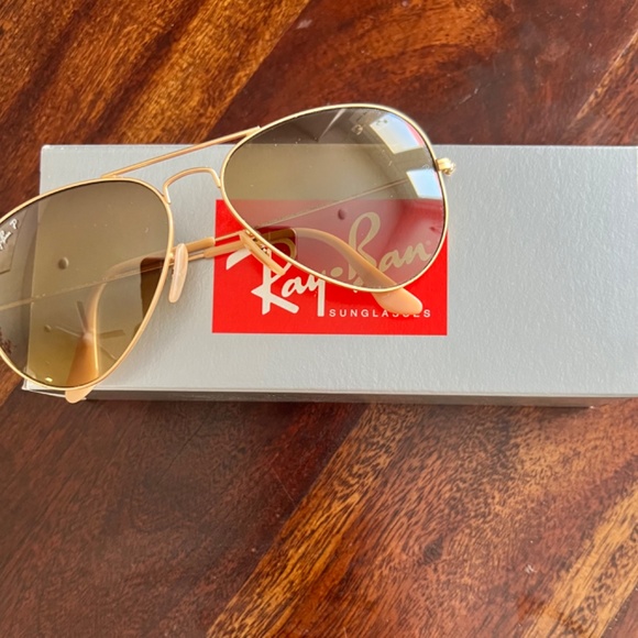 Polarized Ray Ban Aviator Sunglasses -